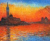 Claude Monet - Venice Twilight painting